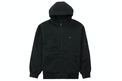 Pre-owned Supreme Windstopper Zip Up Hooded Sweatshirt (fw23) Black