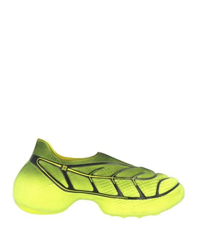 GIVENCHY GIVENCHY MAN SNEAKERS YELLOW SIZE 9 POLYESTER, POLYURETHANE