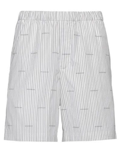 Givenchy Man Shorts & Bermuda Shorts White Size 34 Cotton In White