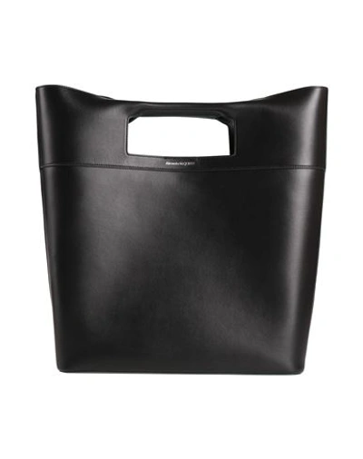 Alexander Mcqueen The Square Bow Bag In Black