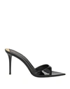 Giuseppe Zanotti Woman Sandals Black Size 10 Soft Leather