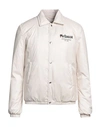 Alexander Mcqueen Man Jacket Light Grey Size 40 Polyester In Grey