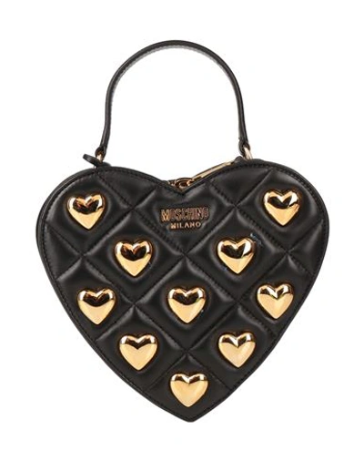 Moschino Woman Handbag Black Size - Leather