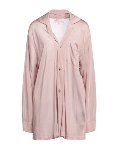 Maison Margiela Woman Cardigan Pastel Pink Size M Viscose