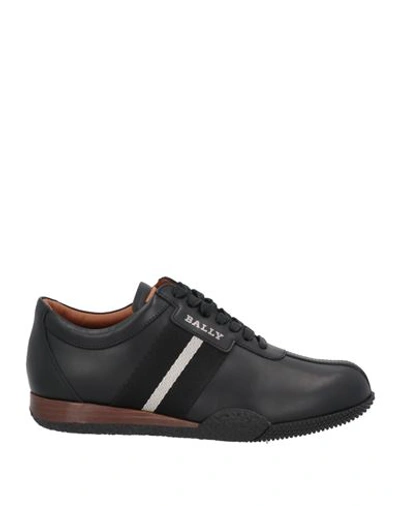 Bally Man Sneakers Black Size 9 Calfskin