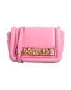 Moschino Woman Cross-body Bag Pink Size - Leather
