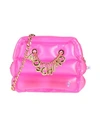 MOSCHINO MOSCHINO WOMAN CROSS-BODY BAG FUCHSIA SIZE - RUBBER