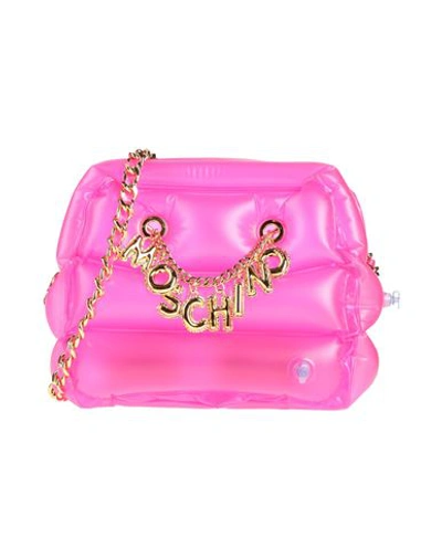 Moschino Woman Cross-body Bag Fuchsia Size - Rubber In Pink