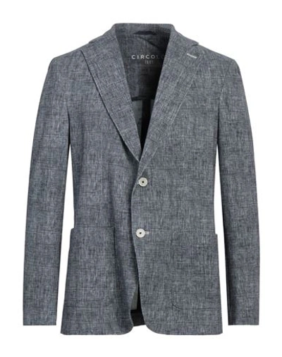 Circolo 1901 Man Blazer Light Blue Size 46 Cotton, Elastane