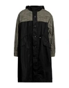 Mackintosh Man Overcoat & Trench Coat Black Size L Cotton, Polyamide In Black