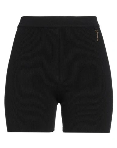 Jacquemus Woman Shorts & Bermuda Shorts Black Size 6 Viscose, Polyester, Polyamide