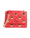 Moschino Woman Cross-body Bag Red Size - Leather