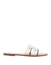 Celine Woman Sandals Off White Size 9.5 Calfskin