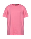 Dondup Man T-shirt Pink Size Xxl Cotton