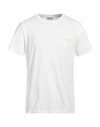 Dondup Man T-shirt White Size Xl Cotton