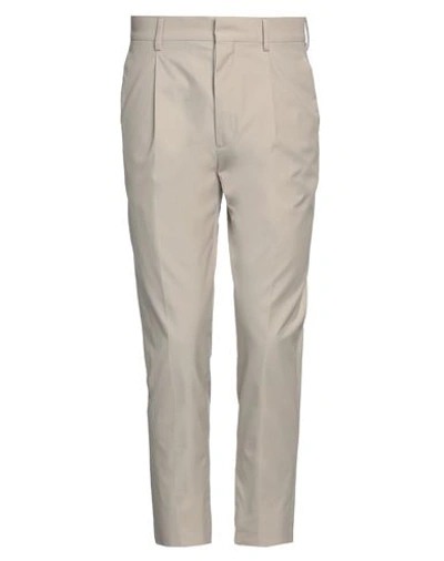 Prada Man Pants Beige Size 36 Cotton, Polyester