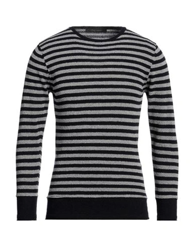Messagerie Man Sweater Black Size 42 Cotton, Polyamide