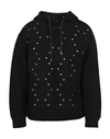 NEIL BARRETT NEIL BARRETT MAN SWEATSHIRT BLACK SIZE XXL VISCOSE, POLYESTER