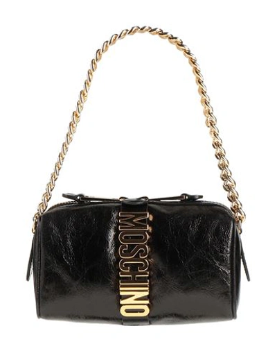 Moschino Woman Handbag Black Size - Leather