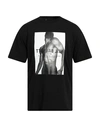 Neil Barrett Man T-shirt Black Size Xl Cotton