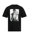 Neil Barrett Man T-shirt Black Size Xl Cotton In Black