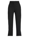 Msgm Woman Pants Black Size 6 Viscose, Polyester, Elastane