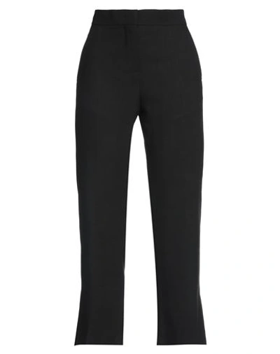 Msgm Woman Pants Black Size 6 Viscose, Polyester, Elastane