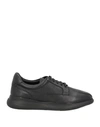 BALLY BALLY MAN SNEAKERS BLACK SIZE 9 SOFT LEATHER