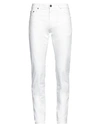 Pt Torino Man Pants White Size 32 Cotton, Elastane