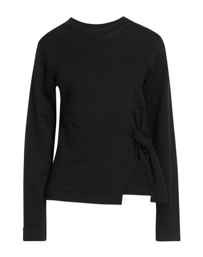 Jil Sander Woman Sweater Black Size 2 Wool