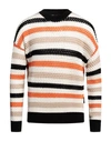 MSGM MSGM MAN SWEATER ORANGE SIZE L COTTON