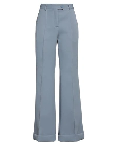 Acne Studios Woman Pants Slate Blue Size 6 Polyester