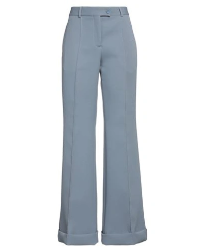 Acne Studios Woman Pants Slate Blue Size 6 Polyester In Blue