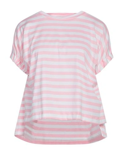 Rose A Pois Rosé A Pois Woman T-shirt Pink Size 8 Cotton, Elastane