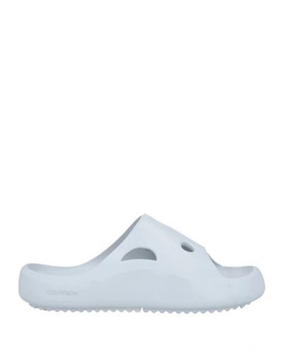 Off-white Man Sandals Light Grey Size 11 Rubber