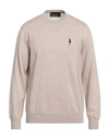Neil Barrett Man Sweater Beige Size Xxl Wool In Beige