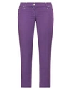 Jacob Cohёn Woman Pants Purple Size 29 Cotton, Elastane