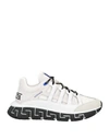 Versace Trigreca Low-top Sneakers In White