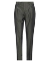 Lardini Man Pants Military Green Size 36 Cotton