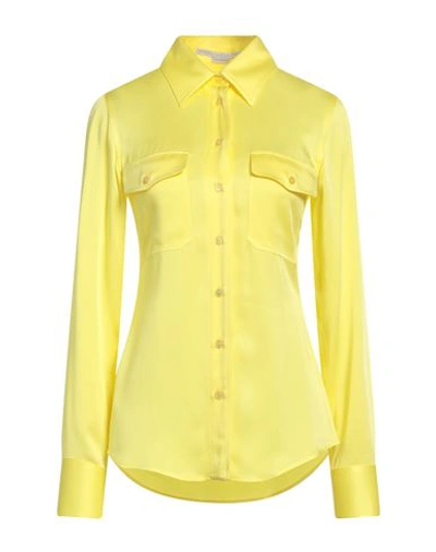 Stella Mccartney Woman Shirt Yellow Size 2-4 Viscose, Acetate