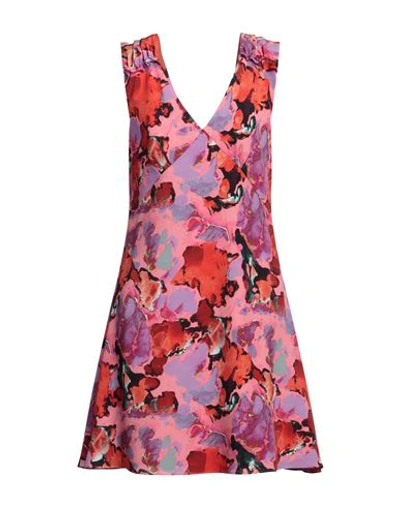 Ps By Paul Smith Ps Paul Smith Woman Mini Dress Pink Size 8 Polyester