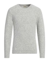 Irish Crone Man Sweater Light Grey Size S Acrylic, Alpaca Wool, Polyamide, Virgin Wool
