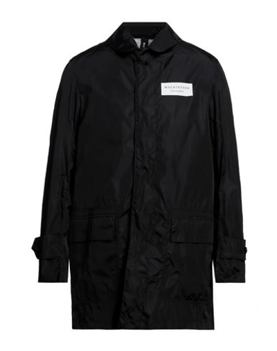 Mackintosh Man Overcoat Black Size L Nylon
