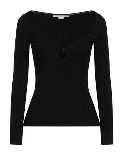 Stella Mccartney Woman Sweater Black Size 0 Viscose, Polyester