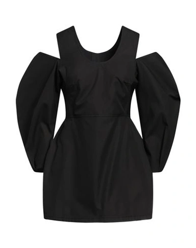 Jil Sander Woman Top Black Size 6 Cotton, Polyester