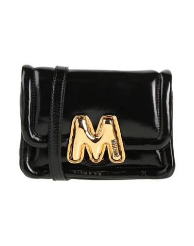 Moschino Woman Cross-body Bag Black Size - Leather