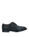 Bally Man Lace-up Shoes Black Size 10.5 Bovine Leather In Black