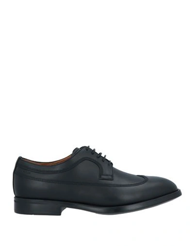Bally Man Lace-up Shoes Black Size 10.5 Bovine Leather