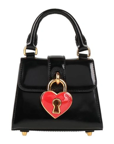 Moschino Woman Handbag Black Size - Leather