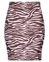 Attico Synthetic Fibers Skirt In Pink